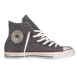 Converse Chuck Taylor All Star Well Worn Collection Hi Top Charcoal Sneakers